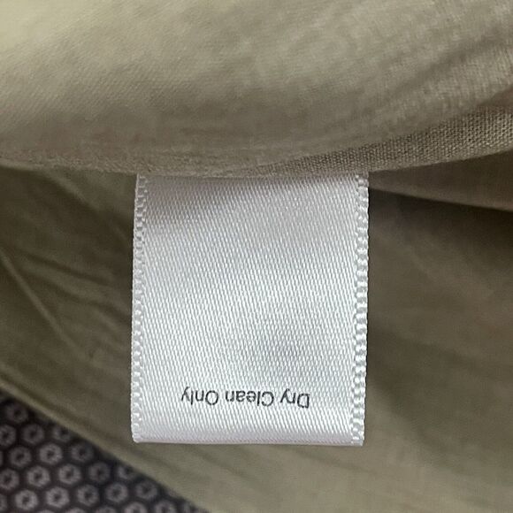 Joseph Abboud Two Button Jacket Mens Size M Beige Linen Blend Sport Coat Blazer - Picture 11 of 12